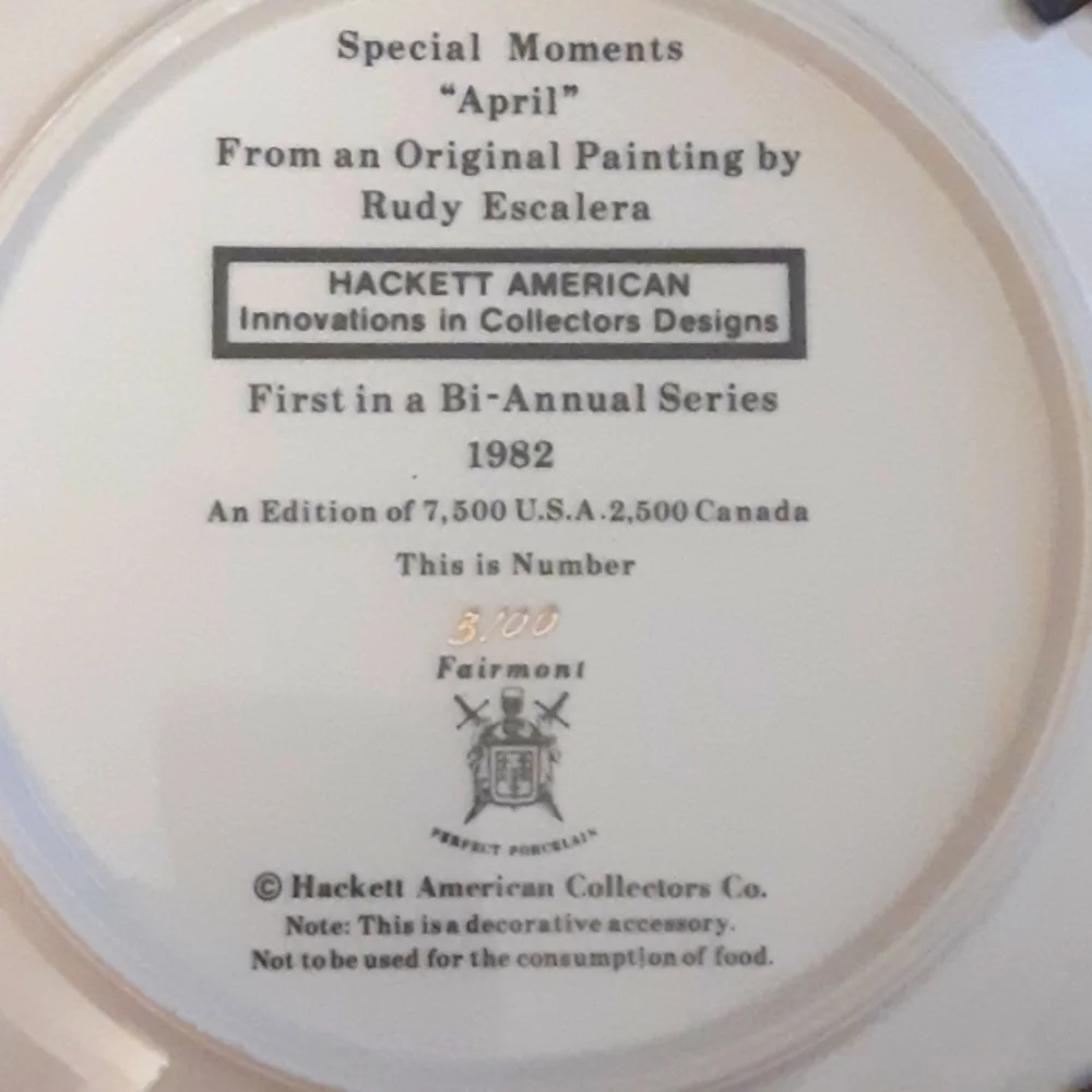 Decorative Collector Plates - Picture 6 of 6